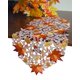 thumbnail image 1 of Camino de mesa de Halloween de otoño, 13.0 x 35.8 in, diseño de calabazas bordadas, hojas de arce y murciélagos, bufanda para el hogar, comedor, decoración de mesa de otoño (hojas de arce de 13.0 x 34, 1 of 1