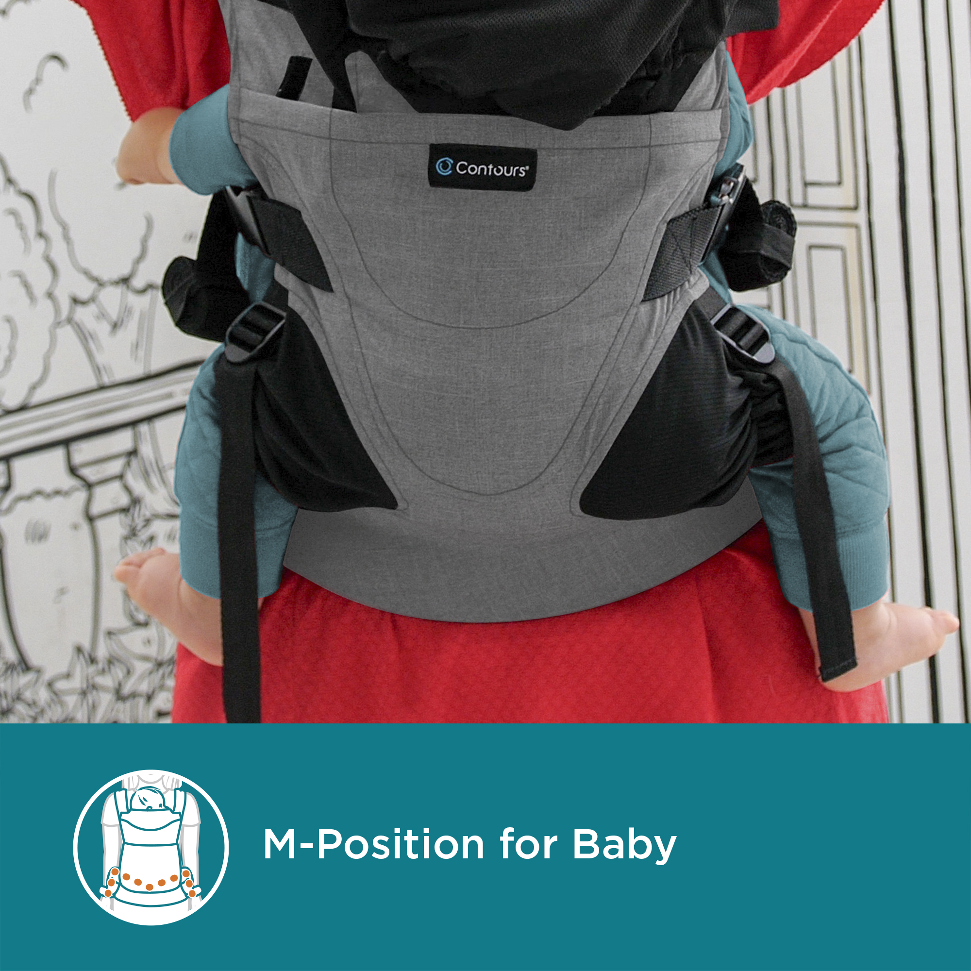 Contours Odyssey 5-Position Baby Carrier photo 4