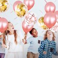 thumbnail image 4 of Coofit Party Balloon Inflatable 12in 30PCS Latex Balloon Confetti Balloon with Ribbon, 4 of 8