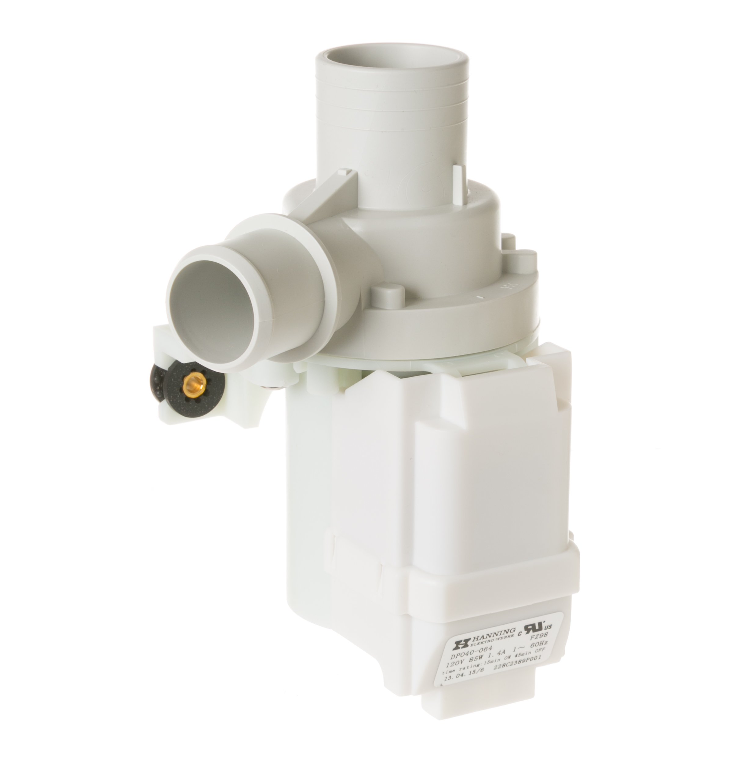 GE Washer Drain Pump Part WH23X10040 Fits Mod GTUP240GM1WW and Others