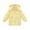 Yellow, variant on Ruyang Girls Winter Coat Parka Padded Warm Hooded Puffer Jackets Heavyweight Zip Up Plain Quilted Down Outerwear Pockets