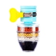 thumbnail image 5 of Filtro de agua para grifo de carbón activado, 3 piezas Mini filtro de grifo purificador de agua para filtro de agua de cocina, filtro de agua universal antical mejorado grifo redondo para cocina (filtración de 6 capas) Rojo Verde, 5 of 5