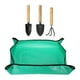 thumbnail image 1 of Uxcell Alfombrilla de Trasplante, 39.4" x 39.4" Alfombrilla de Jardinería Impermeable, Verde, 1 of 1