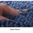 thumbnail image 3 of Non-slip pile bath mat, machine washable bath mat with water absorbent, soft chenille microfiber for bathtub, shower and bathroom., 3 of 5