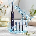 thumbnail image 3 of cvlncycling Clearance Electric Toothbrush For Adults,Electric Toothbrush With 5 Brush Heads- 5 Cleaning Modes,Smart 6-speed Timer Electric Toothbrush IPX7 Waterproof, 3 of 9