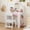 White, variant on Reasea 1 Piece Kids LED Lights Vanity Desk Table Set White