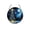 Blue, variant on 2026 Christmas Indoor Home Decor Christmas Round Window Hanging Ornaments Suncatcher Decor With Hanging Chains For Home Window Wall Holiday Layout