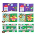 thumbnail image 5 of Juguetes Para Niños, Tela No Tejida, Educación Temprana, Libro Hecho A Mano, Herramienta De Enseñanza, Regalo Dulce, Accesorio De Práctica Lógica, Libros Educativos Diy N. ° 2 Speravity  FN008296-04, 5 of 5