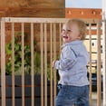 thumbnail image 5 of BabyDan MultiDan Wall Mount 23.9-40.1 Inch Doorway Safety Baby Gate, Beechwood, 5 of 5