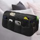 thumbnail image 2 of Armchair Caddy, Waterproof Sofa Armrest Organizer, Non Slip Recliner Organizer, Remote Holder for Recline, Recliner Caddy with Pockets Storage for TV Remote, Phone, Magazine (Black), 2 of 5