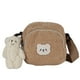 thumbnail image 1 of WORGEOUS 1 pieza Lovely Bear Bag Lana de cordero Crossbody Bag Moda Mujer Bolsa Bear Bag, 1 of 9