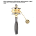 thumbnail image 3 of Handheld Prayer Wheel, Tibetan Hand Cranking Buddhist Prayer Wheel with Tibetan Buddhist Six Character Truth for Buddhist Ritual Praying Blessing Meditation, 3 of 7