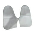 thumbnail image 1 of Wosthever 1 par de fundas de silicona reutilizables para zapatos S/M/L, cubiertas impermeables para zapatos de lluvia, para acampar al aire libre, botas de Paraguas de lluvia Blanco METRO Wosthever HA005720-02, 1 of 6