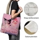 thumbnail image 3 of My Melody Bolso de tela con estampado de lienzo para mujer, bolsa de compras reutilizable y estética, con cremallera interior, regalo para mujer, 35 × 40 cm., 3 of 6