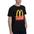thumbnail image 2 of Mcdonald'S Logo Men'S Basic Short Sleeve T-Shirt Fad Black Small, 2 of 8