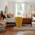 thumbnail image 4 of AFI Valencia Twin Low Profile Sleigh Platform Bed with Matching Footboard, Espresso, 4 of 12