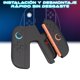 thumbnail image 4 of Grips de Carga para Joy-Cons compatible para Controles JoyCon NSwitch2-Color Negro, 4 of 7
