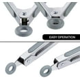 thumbnail image 5 of Fokelyi Kitchen Food Tongs - 7" Mini Silicone Serving Tongs - Set of 3, 5 of 6