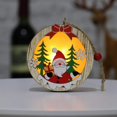 thumbnail image 4 of Christmas Ornaments Christmas Tree Glowing Hanging Decorations, 4 of 4