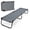 Grey, variant on BOBOKY Folding Camping Cot, Portable Camping Bed with Steel Frame, Elevated Travel Military Portable Cots Bed for Adults Kids, Indoor Outdoor Foldable Sleeping Cot for Nap, Beach, Hiking, Camping
