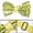Yellow, variant on INSPIRE CHIC Men's Adjustable Neck Pre-Tied Party Prom Tuxedo Bowknot Bowtie Black 2 Layers