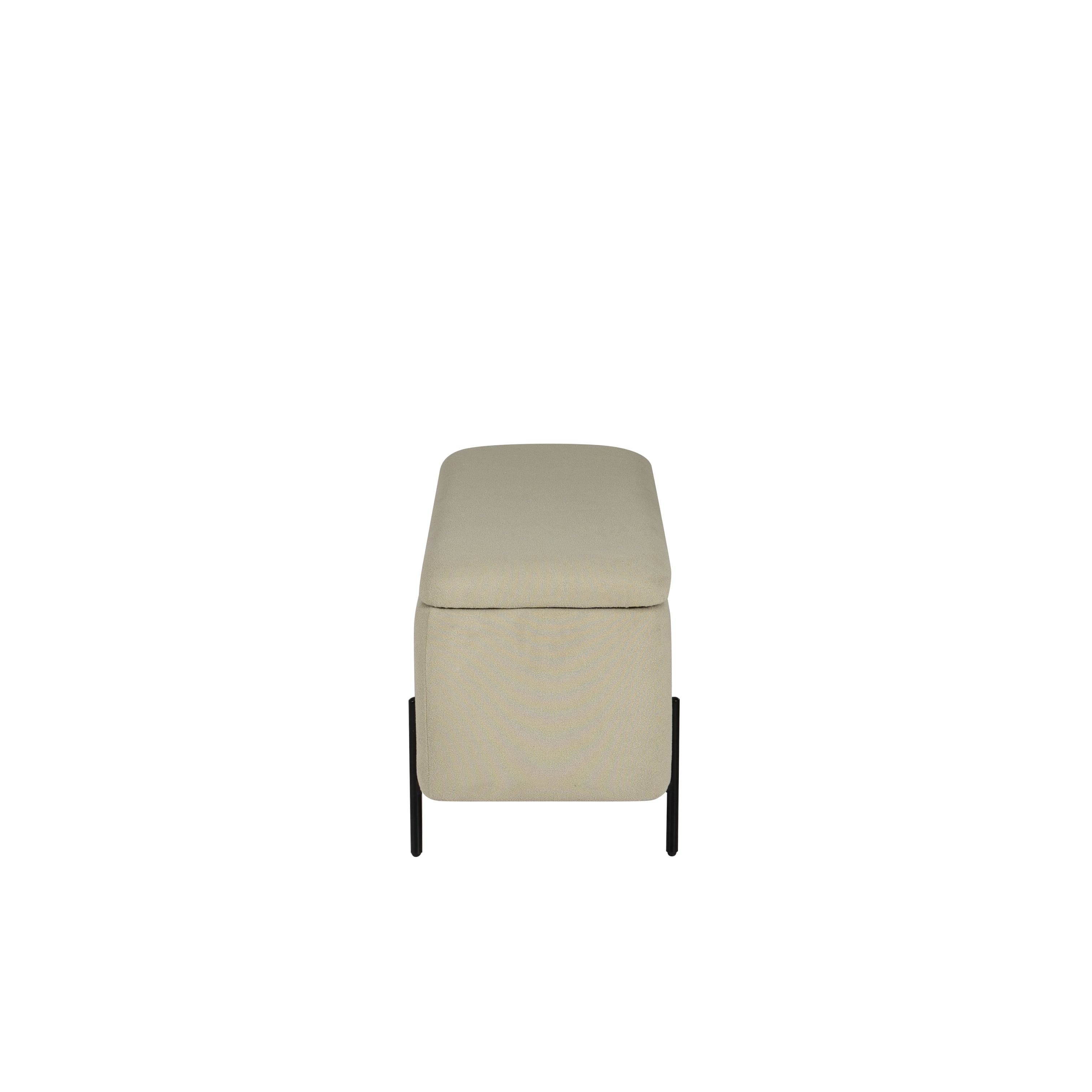 MacLaren Upholstered Storage Bench Mint Frost Green