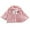 Red, variant on lnmuld Kids Coats Stylish Girls Winter Coat with Decorative Patchwork and Bowknot Long Sleeve Outerwear for Cold Weather Solid Color Size:18-24 Months