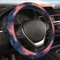 thumbnail image 5 of Kdxio Sunshine Ocean Whale Print Elastic Stretch Steering Wheel Cover,Auto Steering Wheel Cover,15 Inch Anti-Slip,Warm in Winter and Cool in Summer,Fit Suvs,Vans Cars,Trucks, 5 of 7