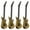 Gold, variant on MeetYTOYS Inflatable Blow up Guitar Toy Party Decorations Inflatable Party Props Musical Instrument for Carnival Party Favors Rock and Roll Party Supplies ,Red
