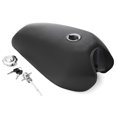 thumbnail image 1 of 9L 2.4 Gallon Motorcycle Fuel Gas Tank, Matte black, 1 of 6