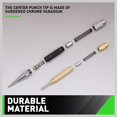 thumbnail image 3 of 2 Pcs Perforateur Central Automatique Puissant Outils de Forage Métallique à Ressort Réglable, 3 of 6