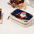 thumbnail image 7 of Santa Claus Velvet Portable Decorative Box with Removable Compartment - Storage Box, Display Case, and Earring Holder - Ideal Gift, 7 of 7