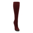 thumbnail image 2 of Player Id Number Socks Over the Calf Maroon White (#90, Medium), 2 of 2
