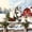 Christmas 09, variant on Manfei Country Vintage Christmas 7-Piece Twin Bedding,Rustic Santa Sleigh Bedding Comforter Set,Light Gray Reversible