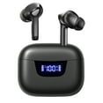 thumbnail image 5 of True Wireless Earbuds, Bluetooth Headphone with Smart LED Display Charging Case, Black, 5 of 9