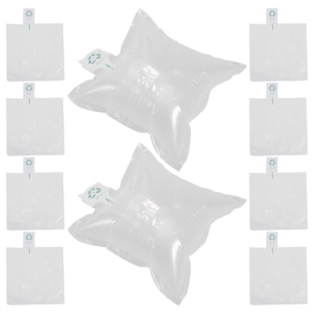 TAILTOSS 100Pcs Inflatable Air Bags for Shipping Packaging and Protection 7.9X7.9X0.04In
