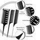 thumbnail image 3 of Peine para cortar el cabello LIUYMXG Tejer Aplicar Papel de Aluminio Microtrenzas, 3 of 5