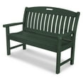 thumbnail image 1 of POLYWOOD&reg; Nautical Recycled Plastic Park Bench, 1 of 6