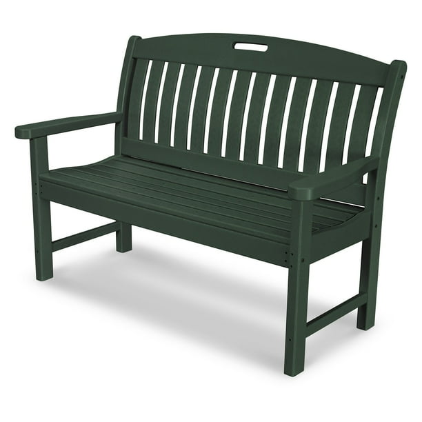 POLYWOOD® Nautical Recycled Plastic Park Bench