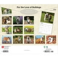 thumbnail image 2 of For the Love of Bulldogs | 2026 14x24" (Hanging) Wall Calendar | Plastic-Free, 2 of 9