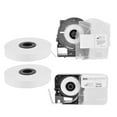 thumbnail image 4 of Label Tape, Label Maker Tape Refills Each 52.5ft Length Evenly Inking  For Vessel For 550A Yellow,White, 4 of 8