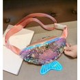 thumbnail image 1 of Fashion Sequins Fanny Pack Girls Shoulder Belt Bags Kids Waist Packs New Trend Belt Bag Chest Bag Children Waist BagGreenChina He Qiyong unisex, 1 of 1