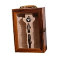 thumbnail image 3 of Caja de Almacenamiento para Botellas de Vino con Doble Compartimento para Regalo de Navidad Y año Nuevo, 3 of 9