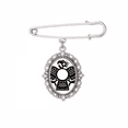 thumbnail image 1 of Ancient Egypt Eagle Pattern Brooch Pin Dress Shirt Shawl Clips, 1 of 3