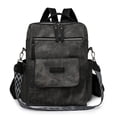 thumbnail image 6 of KKLDOGS PU Leather Backpack Purse for Women Fashion Multipurpose Design Handbag Ladies Shoulder Bags Travel Backpack, 6 of 11