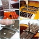 thumbnail image 5 of de 9 calibre de radio de guitarra, calibre de radio inferior, calibre de cuerda, herramienta Luthier para configuración de guitarra y bajo CUTICAT Medidor de radio de calibre de espesores, 5 of 8
