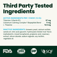 thumbnail image 6 of VetriScience Composure Anxiety Vitamin B-1 Chewables for Cat, Chicken Liver Flavor, 30 Count Pouch, 6 of 12