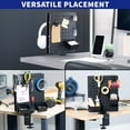 thumbnail image 5 of VIVO Steel Clamp-on 10" x 12" Rotating Pegboard, Magnetic Privacy Panel, 5 of 8