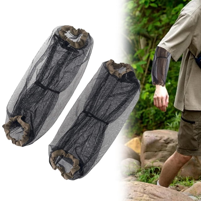 Protector de brazo de malla multiusos, cubierta de pierna para jardinería, actividades al aire libre, 2 uds.