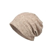 Women/Men Beanie Hat, Soft Elastic Breathable Cotton Sun protection Dual-use Bandanas Headband Headwear for Shopping Running